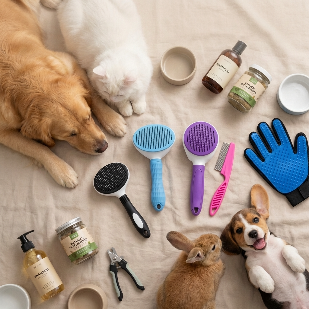 image_of_pet_brush_combing_through_pet_hair