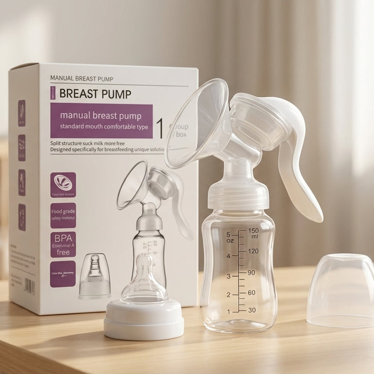 image_of_manual_breast_pump_and_box_on_table