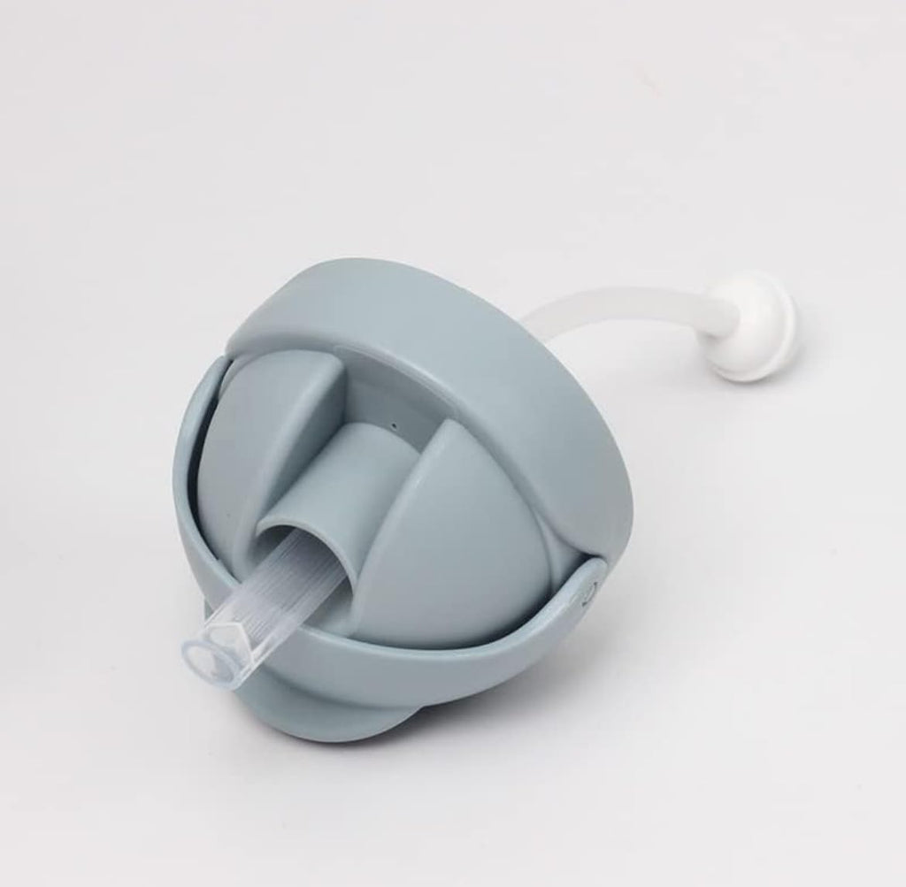 Sippy Cup for 6+ Months, Leak-Proof Baby/Toddler Water Bottle with Straw, BPA-Free Non Spill Water Bottle Kids Trainer with Handles, Ideal Baby/Toddler Drinking [Blue Design, 250ml]