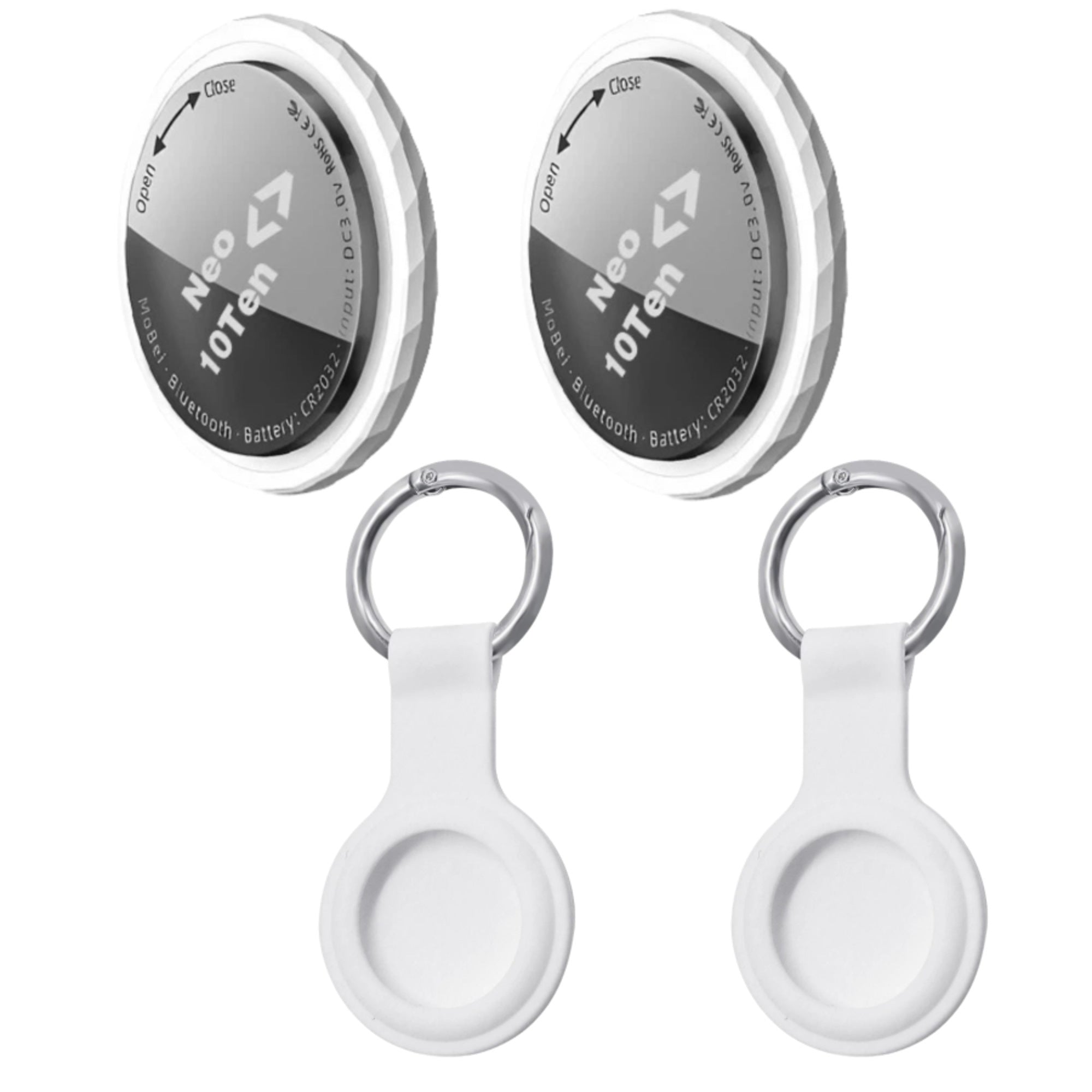 Neo10Ten Air Tracking Tag 2 Pack | Apple Find My Compatible | IP67