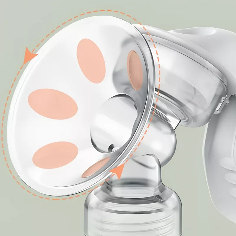 Neo10Ten 2-in-1 Silicone Manual Breast Pump & Milk Storage Bottle | BPA Free | Portable