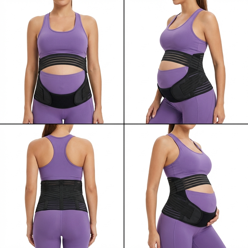 Neo10Ten 4-in-1 Pregnancy Support Belt | SPD, PGP & Pelvic Pain Relief | Medium