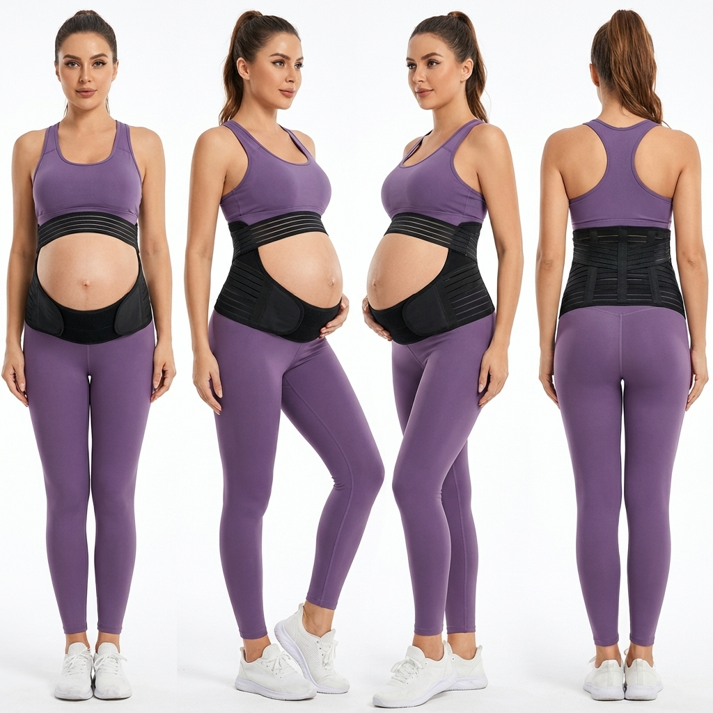 Neo10Ten 4-in-1 Pregnancy Support Belt | SPD, PGP & Pelvic Pain Relief | Medium