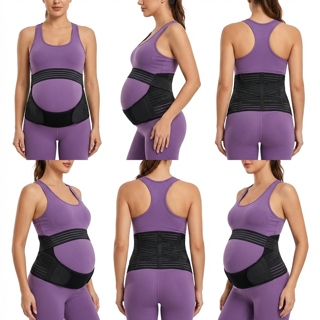 Neo10Ten 4-in-1 Pregnancy Support Belt | SPD, PGP & Pelvic Pain Relief | Medium